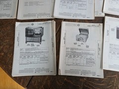 Lot Of 625 SAMS PHOTOFACT Folders Radio/TV/Turntable + Great Variety Dewald A501