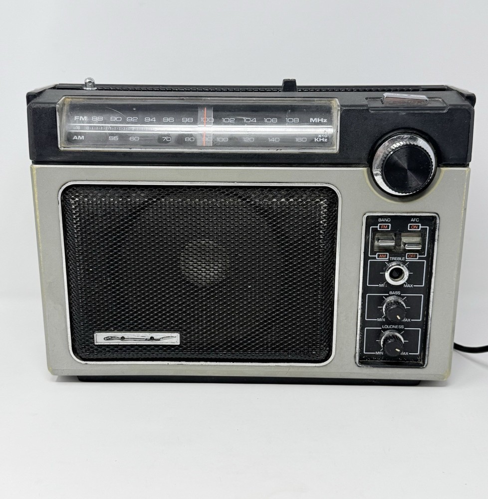 Vintage GE General Electric 7-2880B AM/FM Portable Radio Read Description