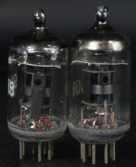 2x NOS ZAERIX 9003/CV665 Top Plate Getter Black Plate Made in USSR