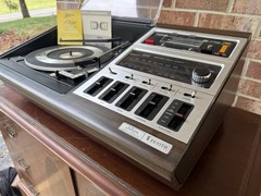 🍊Vintage 1970s Zenith Allegro Stereo System w/ AM/FM Stereo Turntable 8 Track!