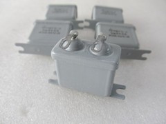 QTY=5 1uF 400V USSR Soviet PiO PAPER IN OIL Capacitors NEW