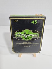 Lot Of 2 Blank Hollywood Pro Scotch 3M 8 Track Recording Tapes + 1 BASF Tape NEW