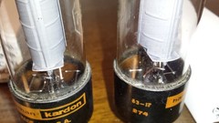 ⭐️RCA⭐️Test NOS Matched Pair (For HARMAN KARDON) 7408 6V6GT Double D Getter Tube