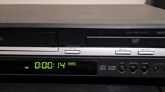 JVC VCR/DVD Combo HR-XVC28BU VHS Tape Player Hi Fi Stereo & RCA Cable Vintage