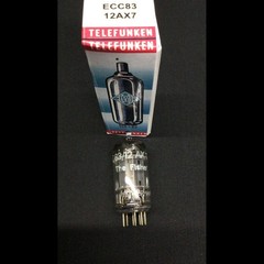 TELEFUNKEN The Fisher 12AX7 ECC83 Smooth Plate W Germany VACUUM TUBE 10.9817