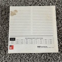 7” x 1200’ Blank Reel Tape Still Sealed! BASF