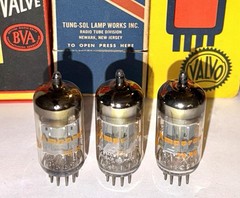 (1) Amperex By Mullard Blackburn LOW NOISE 12AX7 7025 E83CC Tube W/Matched Codes