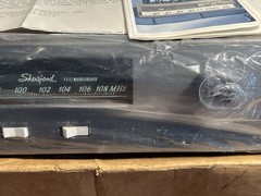 Vintage New in Box Sherwood Model S-3500 FM Mono Tuner 60’s Old Stock, Working