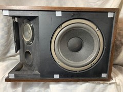 1977 Vintage Bose 300 Series Single Speaker-New Foam, Sounds Great!