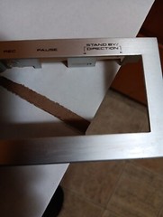 For Akai GX-77 Lower Control Faceplate Panel Used
