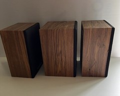 2 Vintage Pioneer CS-X300-Q + 1 Cs-x500-Q Surround Speakers Book Shelf Tested