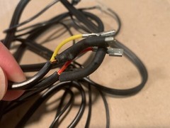 Dual 1241 Vintage Stereo Turntable Parting Out – RCA and Ground Wire Assembly