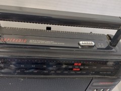 Vintage GE Superadio Long Range AM FM Hi Performance Super Radio 7-2887B TESTED