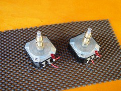 Fostex-branded L-pad Pair, 50W, 50 watt, 8 ohms.