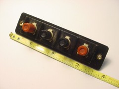 PIONEER SA-8500 SA-7500 AMPLIFIER SPEAKER TERMINAL BINDING POST