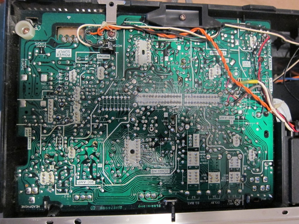 Spare parts for Technics RS-M6 cassette by type