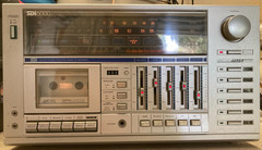 Soundesign SDI6000 STEREO AM FM /CASSETTE PLAYER Taiwan Tested – WORKS!