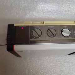 Sony CFS-FM7 model Retro Radio Cassette Recorder Vintage Boombox w/ FM Receiver