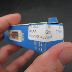 NOS – EL84 JJ ELECTRONIC POWER TUBES PAIR MADE IN SLOVAKIA TEST GOOD – 1