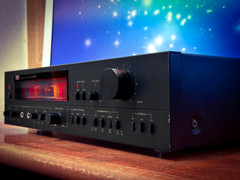 SANSUI RA-990 BROWN 🌈RaRe🌈 1983 Vintage Stereo Reverberation Amplifier Deck