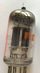 Vintage RCA 12AX7A Tube Short Gray Plate Top Getter USA Tested Good NOS Orig Box
