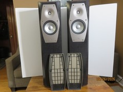 Infinity Black Onyx Interlude IL30 Bi-Wired Front Tower Speakers 8ohm 150W