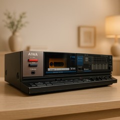AIWA AD-F350E Rare Vintage Stereo Cassette Deck Warranty Serviced