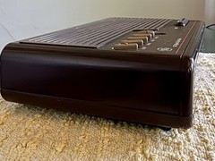Vintage GE Clock Radio 7-4612A Woodgrain AM/FM Alarm Snooze Tested