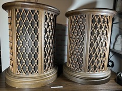 VTG PIONEER CS-06 OMNI DIRECTIONAL END TABLE SPEAKERS JAPAN -READ ABOUT SHIPPING
