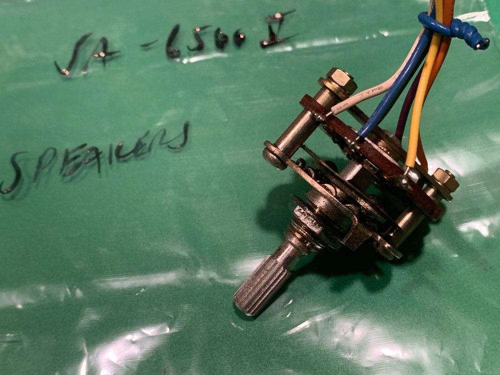 Pioneer SA-6500 II Stereo Integrated Amplifier Parting Out Speaker Selector Swit