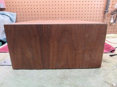 Vintage Stereo Radio Hi-Fi Wood Cabinet Mcintosh Fisher Scott 17″x4.5″