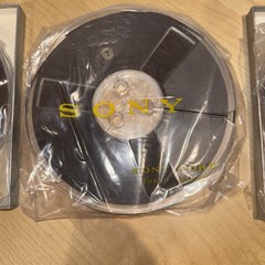 (3) Sony PR-150 Reel to Reel Professional Recording Tapes 1800 Ft 1/4″ 1 Mil New
