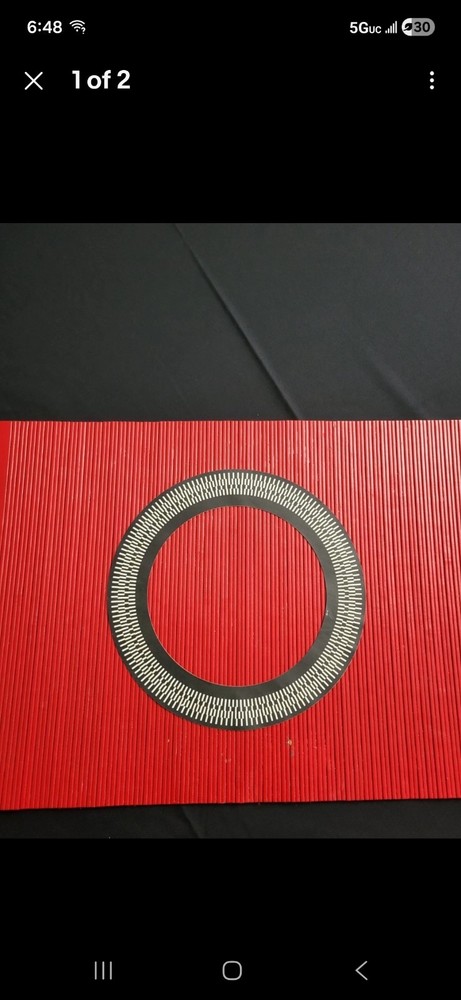 Dual turntable strobe ring for 1229q and 1229