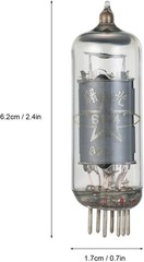 Tested 6K4 Vacuum Tubes – Pair of Matched 6AK5/6J1 Replacements for Clear Sound
