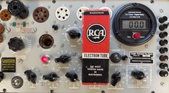 NOS RCA Blackplate 6L6GC TV7 Tested 45/25 @ 43 Milliamps Plate Current In Box