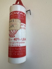 Vintage Archer 60/40 Rosin Core Electronic Solder Radio Shack Tandy USA