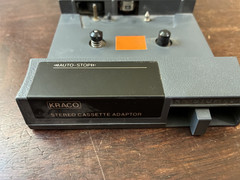 Vintage Kraco Stereo 8-Track Tape Player To Cassette Adapter KCA-7 Untested