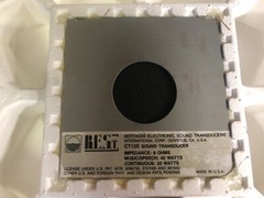 BES BEST Bertagni Electroacoustic Systems CT12E Speaker with 70 Volt Transformer