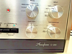 Vintage Accuphase C-200 Stereo Control Preamp – PRICE REDUCED! w/ power cord