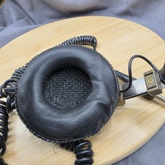 Vintage 70s Old School Realistic Nova 40 Headphones Over The Ear – Works
