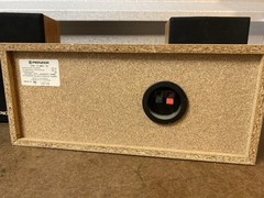 Vintage Pair Pioneer CS-X380-Q & CS-C180-Q Surround Speakers