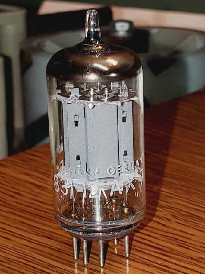 12AX7/ECC83 Telefunken Berlin Smooth Plate MaxiPreamp2/TV7 tested (1) tube lot