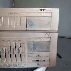 Marantz TA170AV Stereo Receiver Tuner Graphic Equalizer Gold Vintage