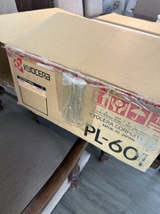 RARE Kyocera PL-601 Semi Automatic Turntable. This could Be NOS!