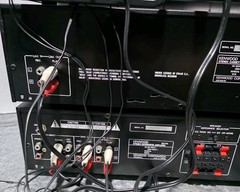 Vtg Stereo Kenwood KA-76 Stereo Amplifier, KX-56CW, GE-46 Equalizer, KT-56 Tuner