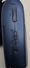 Sony Watchman FDL-221R 2.2″ Color LCD Television Combo FM/AM Radio (BLUE) TESTED
