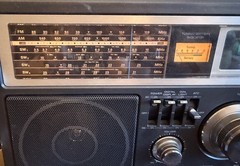 GE 7-2990A Superadio AM FM SW Radio Receiver Recorder Digital Counter WORKS