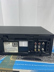 Philips Magnavox VRX363AT VHS VCR 4-Head Hi-Fi Stereo Tested w/ Remote