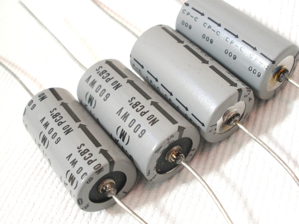 4 X Rubycon PAPER Capacitor 0.1uf 600WV Fr AUDIO GUITAR RADIO Tube AMPLIFIER DIY