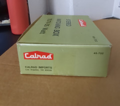 Calrad Stereo Matching Box 45-732 35w 35 watts NOS Vintage Audio Radio Impedance